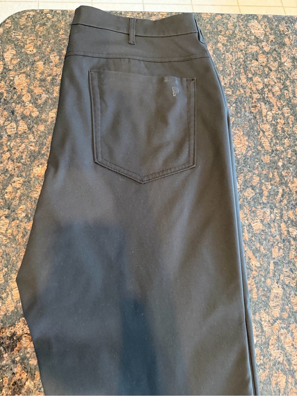 Public Rec Brand
Black Stretch Pull-On Pants with Pocket Detail